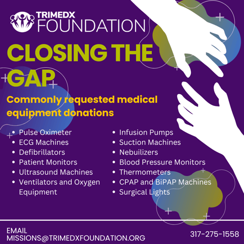 Closing the Gap  Common Medical Equipment Needs